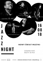 Koncert JAZZ NIGHT w Warszawie - 16-08-2018