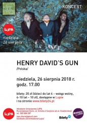 Koncert Henry David's Gun w Puszczykowie Starym - 26-08-2018