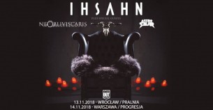 Koncert Astrosaur, Ihsahn, Ne Obliviscaris w Warszawie - 14-11-2018