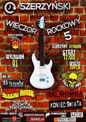 Koncert 5. Szerzyński Wieczór Rockowy w Szerzynach - 01-09-2018