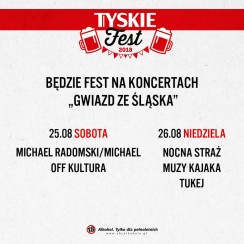 Koncert Tukej na Tyskie Fest 2018 w Chorzowie - 26-08-2018