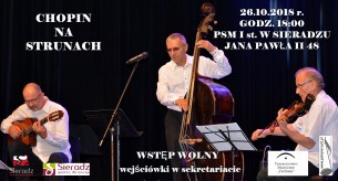 Koncert Chopin na strunach w Sieradzu - 26-10-2018