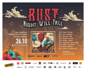 Koncert RusT "Night Will Fall Promo" + Atom Heart w Łodzi - 02-11-2018