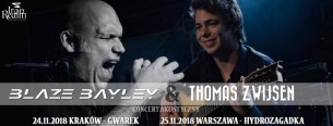 Koncert BLAZE BAYLEY, Thomas Zwijsen w Krakowie - 24-11-2018