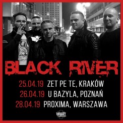 Koncert Black River w Krakowie - 25-04-2019
