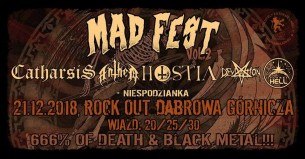 Koncert Mad Fest Vol 2. w Dąbrowie Górniczej - 21-12-2018