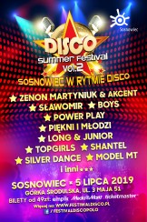 Bilety na Disco Summer Festival 2019: Sosnowiec w rytmie Disco