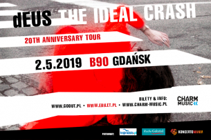 Koncert dEUS w Gdańsku - 02-05-2019