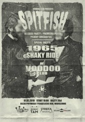 Koncert Spitfish premiera płyty+1965, ShakyRide w Warszawie - 01-02-2019