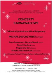 KONCERT KARNAWAŁOWY w Bydgoszczy - 13-01-2019