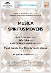Koncert MUSICA SPIRITUS MOVENS w Bydgoszczy - 26-01-2019
