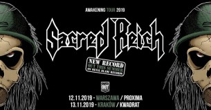 Koncert Sacred Reich w Warszawie - 12-11-2019