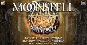 Koncert Moonspell w Warszawie - 25-11-2019