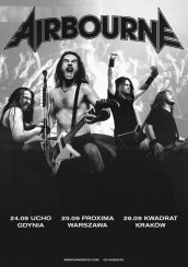 Koncert Airbourne w Krakowie - 26-09-2019