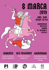 Koncert HARDCORE & DEATH METAL SHOW: Unbeaten, Old Fashioned, Hamerhaai (NL) w Szczecinie - 08-03-2019
