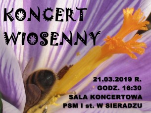 Koncert Wiosenny w Sieradzu - 21-03-2019