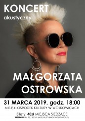 Koncert Małgorzata Ostrowska / 31.03.2019 w Wojkowicach - 31-03-2019
