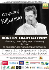 Koncert Krzysztofa Kiljańskiego - Milicz charytatywny - 07-05-2019