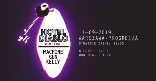 Koncert Machine Gun Kelly - MGK w Warszawie - 11-09-2019