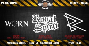Koncert Rock & Punk w „Wielki Piątek” w Łodzi - 19-04-2019