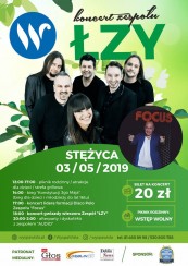Koncert Majówka Wyspa Wisła- Zespół ŁZY w Stężycy - 03-05-2019