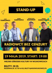 Koncert Stand-up Radiowcy Bez Cenzury w Wojkowicach - 19-05-2019