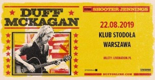 Koncert Duff McKagan w Warszawie - 22-08-2019