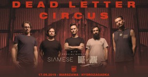 Koncert Dead Letter Circus w Warszawie - 17-09-2019