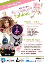 Koncert Święto Kwitnących Jabłoni w Grójcu - 18-05-2019