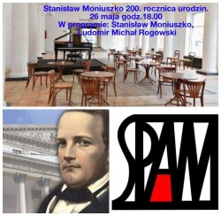 Koncert z okazji 200.rocznicy urodzin Stanisława Moniuszki   w Warszawie - 26-05-2019