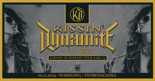 Koncert Kissin Dynamite w Warszawie - 02-11-2019