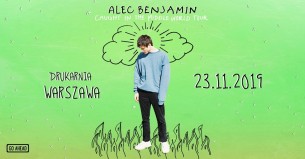 Koncert Alec Benjamin w Warszawie - 23-11-2019