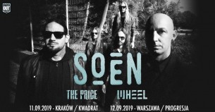 Koncert SOEN, The Price, Wheel w Warszawie - 12-09-2019