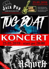 Koncert TUG BOAT i ASHURA w Jaśle - 25-05-2019