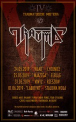 Koncert Trauma, Fear of Blood, Fumez w Elblągu - 25-05-2019