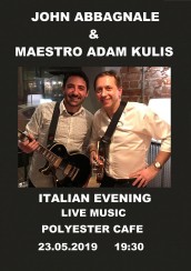 Koncert ITALIAN EVENING ! LIVE MUSIC ! w Warszawie - 23-05-2019
