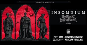 Koncert The Black Dahlia Murder, Insomnium, Stam1na w Krakowie - 21-11-2019