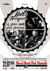 Koncert Keith Thompson Band w Hard Rock Pubie Pamela  w Toruniu - 22-07-2019