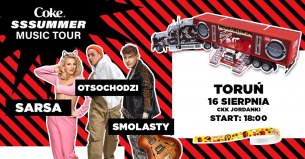 Koncert Coke SSSummer Music Tour w Toruniu - 16-08-2019
