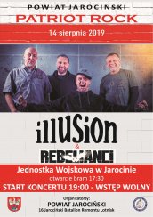 Koncert PATRIOT ROCK w Jarocinie - 14-08-2019
