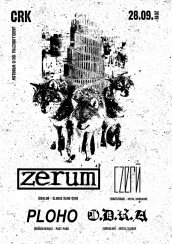 Koncert CZERŃ, ZERUM, ODRA, Ploho we Wrocławiu - 28-09-2019
