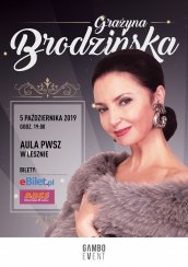 Koncert Grażyna Brodzińska w Lesznie - 05-10-2019