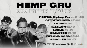 Koncert HEMP GRU XX Eter / Tychy - 11-10-2019