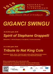Koncert Spirit of Stephane Grappelli w Gliwicach - 24-10-2019