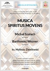 Koncert MUSICA SPIRITUS MOVENS w Bydgoszczy - 09-11-2019