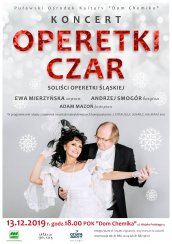 Koncert "Operetki czar" w Puławach - 13-12-2019