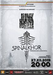 Koncert Junk Hustler i Spinalkhor w Offside, Warszawa - 27-12-2019