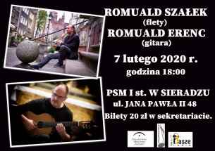 Muzyczne Horyzonty - Koncert na flety i gitarę. w Sieradzu - 07-02-2020