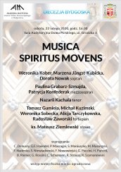 Koncert MUSICA SPIRITUS MOVENS w Bydgoszczy - 22-02-2020