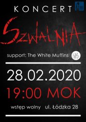 Koncert SZWALNIA i White Muffins w Konstantynowie Łódzkim - 28-02-2020